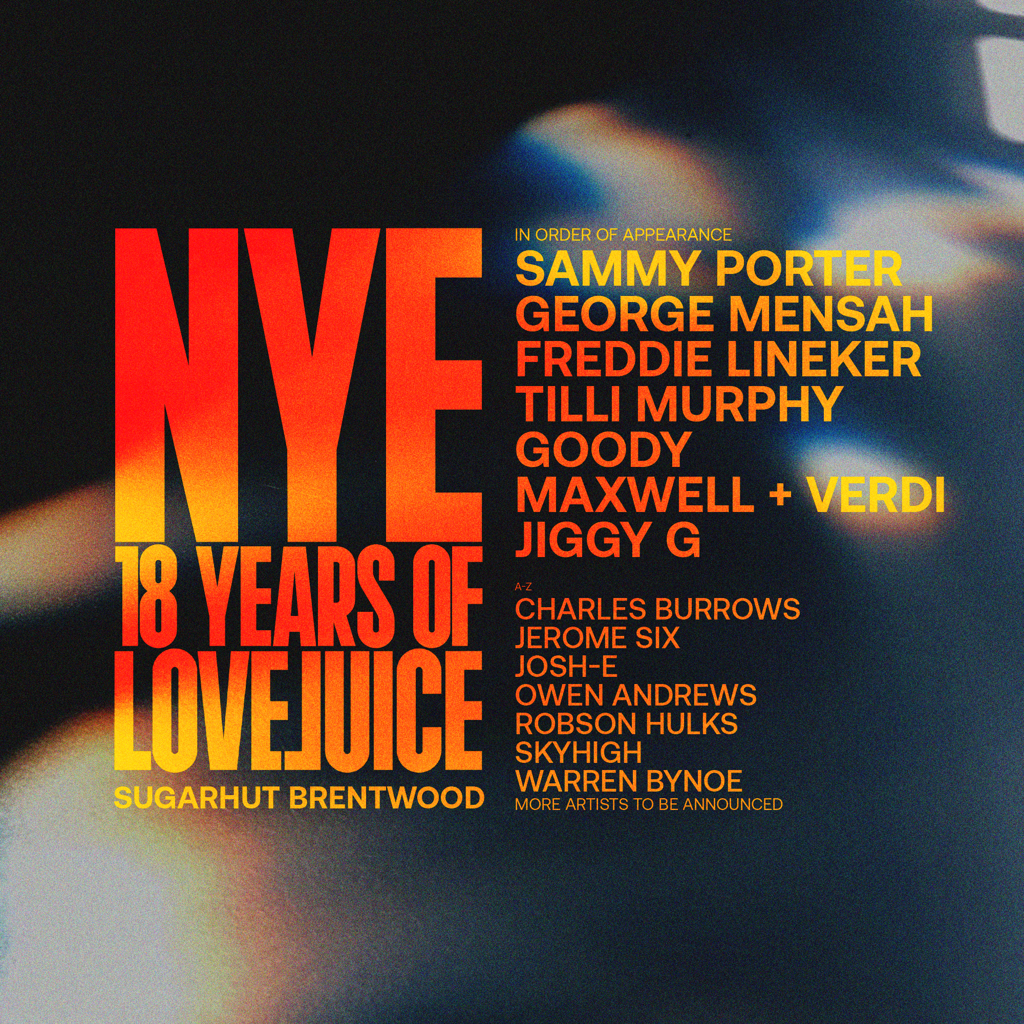 LoveJuice NYE 